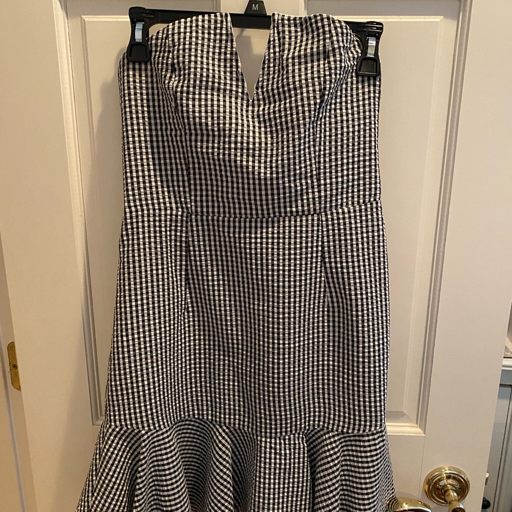 Black and White Gingham dress
